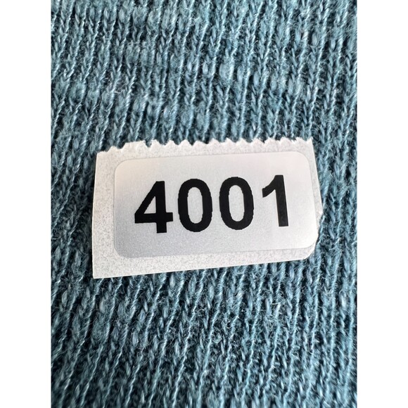 Free People We The Free Split Back Turtleneck Long Sleeve Top Teal Blue Size XS - Picture 7 of 7